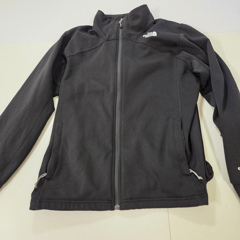 The North Face Womens FlashDry Full Zip Jacket Black XL Activewear Hiking